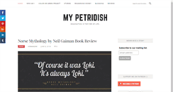 Desktop Screenshot of mypetridish.com